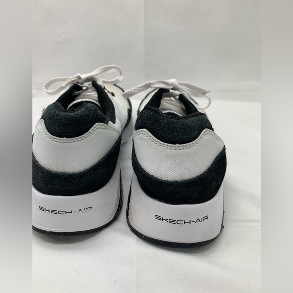 Skechers Womens Skech Air Extreme 12922 White Casual Shoes Sneakers Size 8.5 - Picture 6 of 10